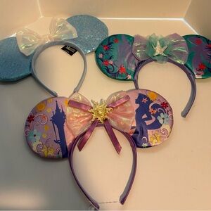 Magical Princess Headband Set - official Disney brand lot of 6